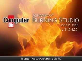 Ashampoo Burning Studio 2012 11.0.4.20 Rus ключ портэбл