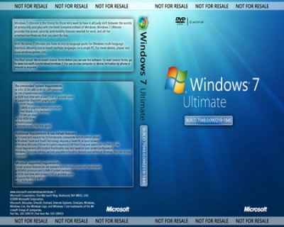 Скачать бесплатно Windows 7 Ultimate RUS